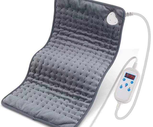 How long should you lay on a heating pad for back pain?