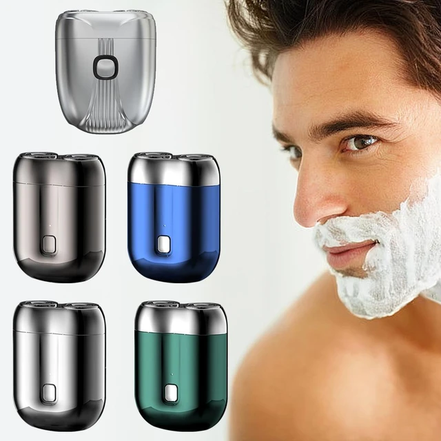 shaving cream with electric shaver