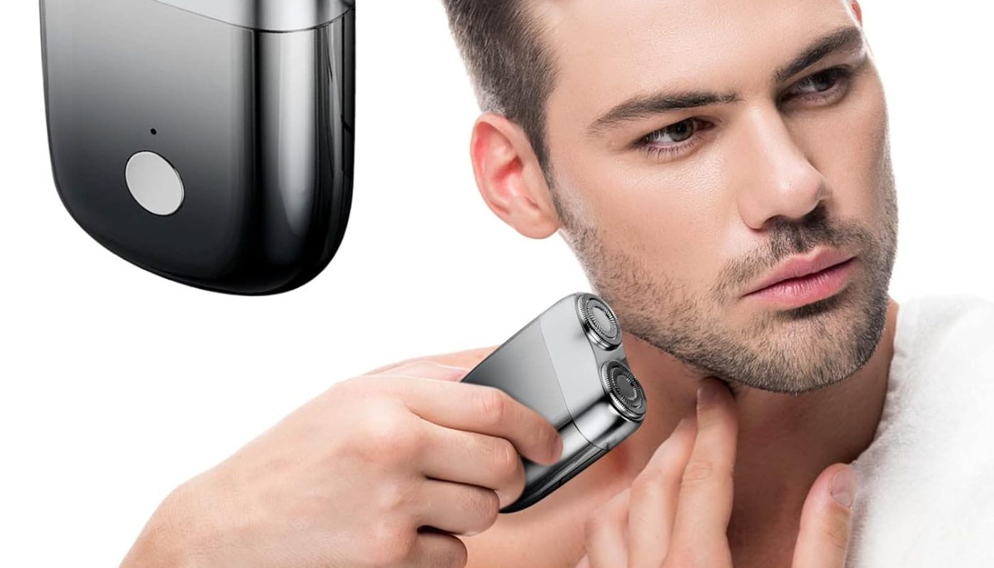 how to use an electric shaver on face