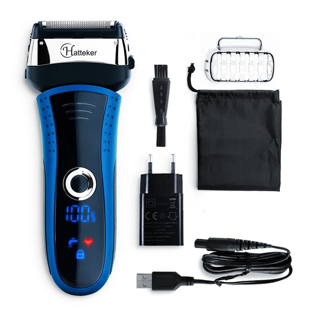 how does an electric shaver work