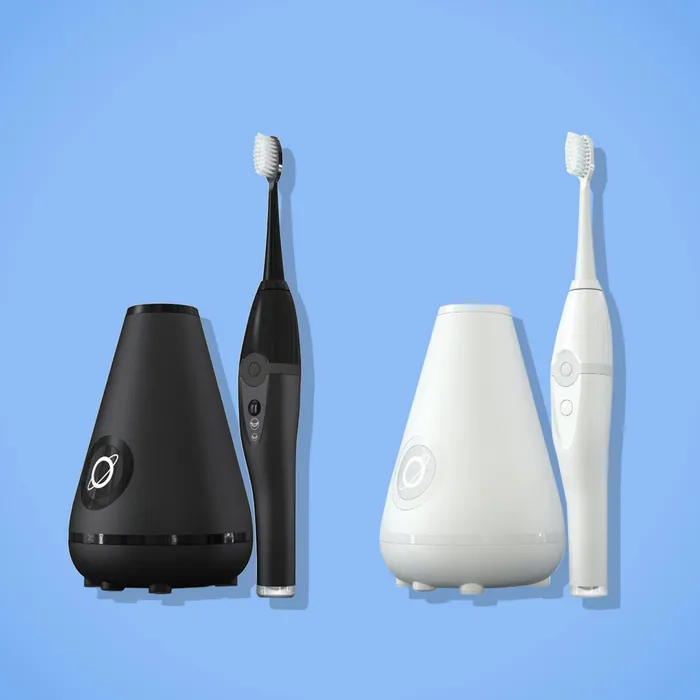 an electric toothbrush