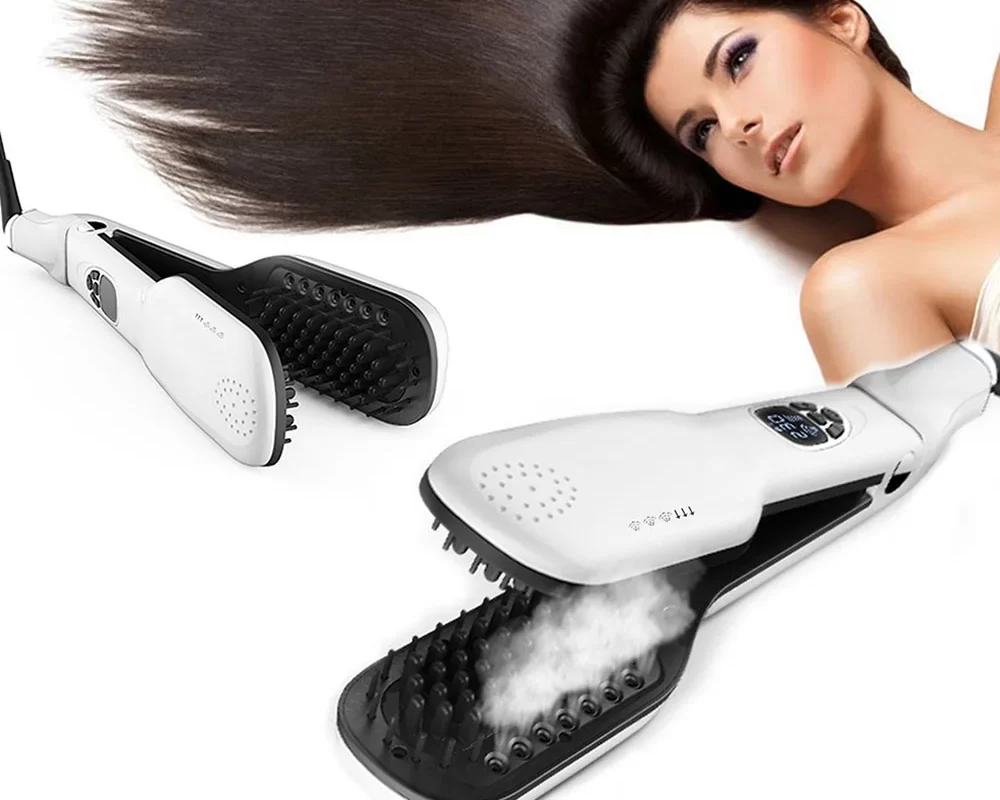 hair brush straightener