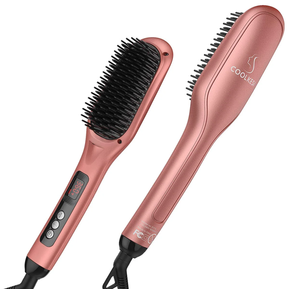 hair straightener brush