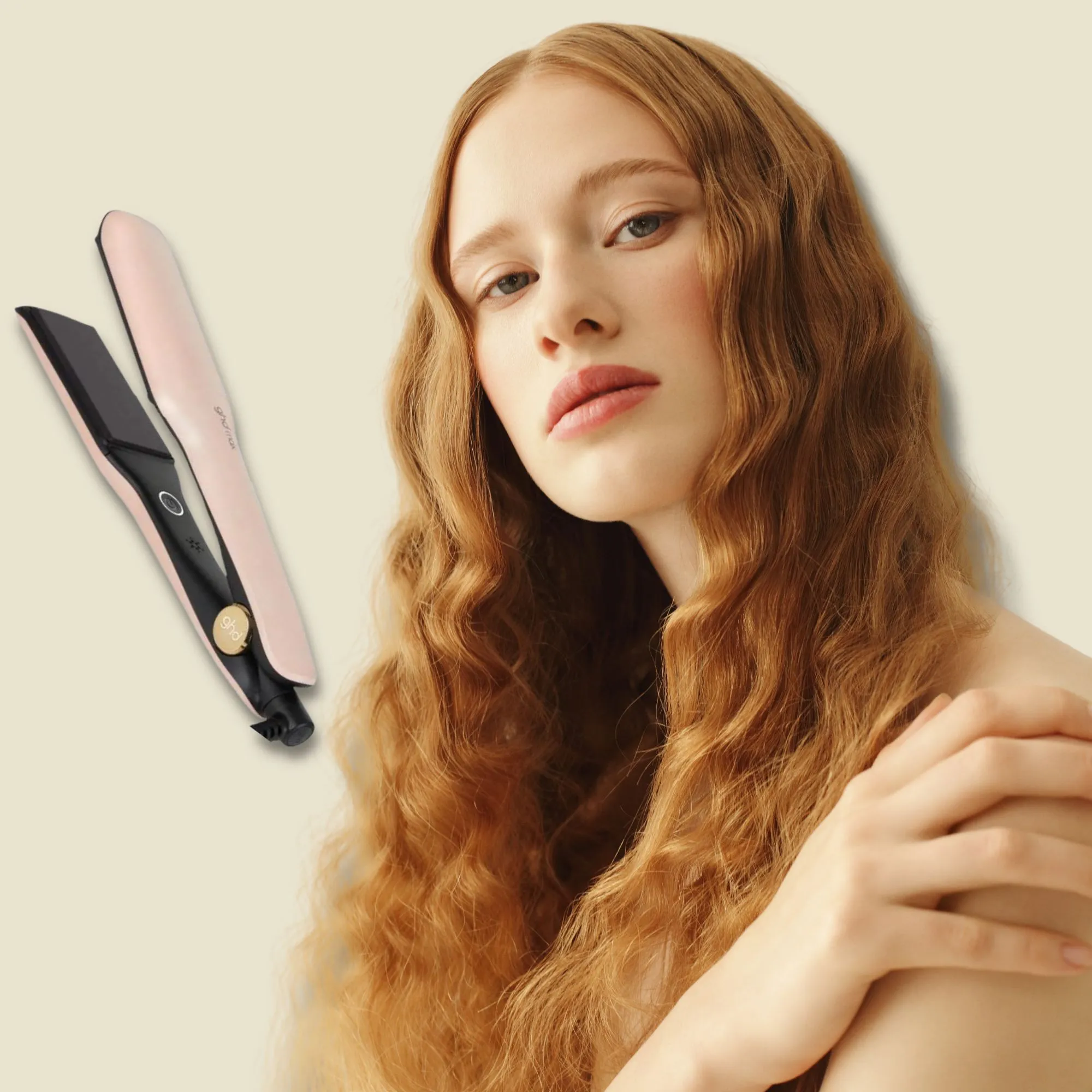 curl your hair with a straightener