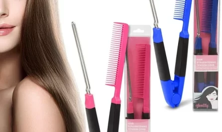 hair straightener comb