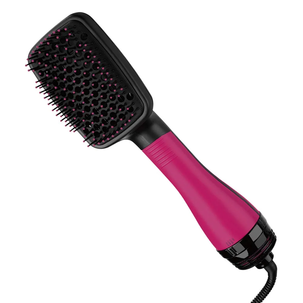 hair dryer brush straightener