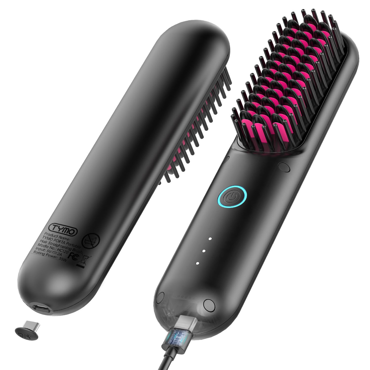 brush hair straightener