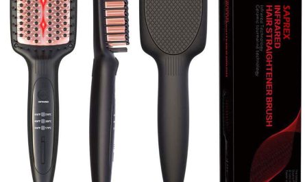 hair dryer brush straightener