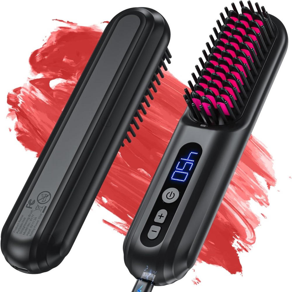 wireless hair straightener