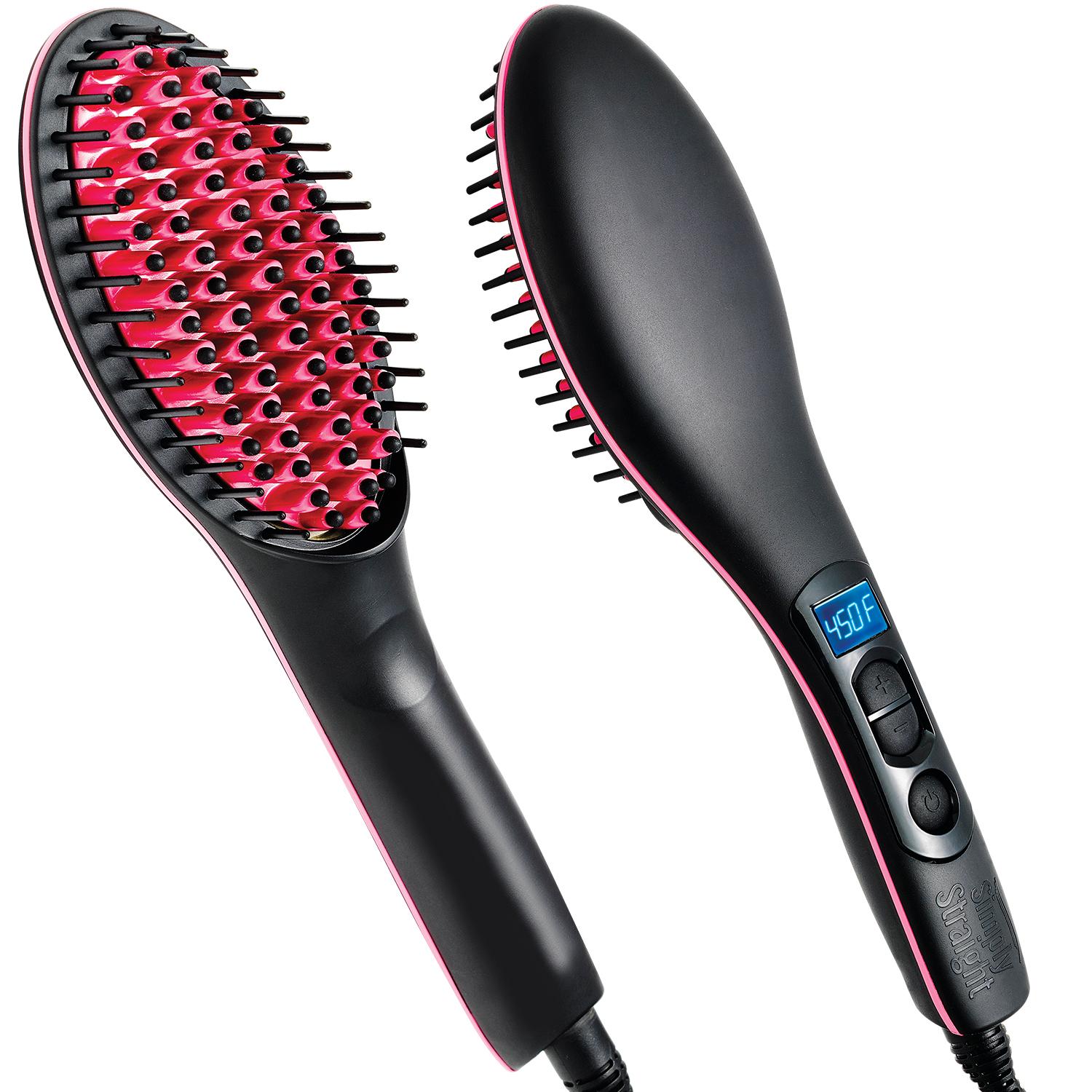 best hair straightener brush