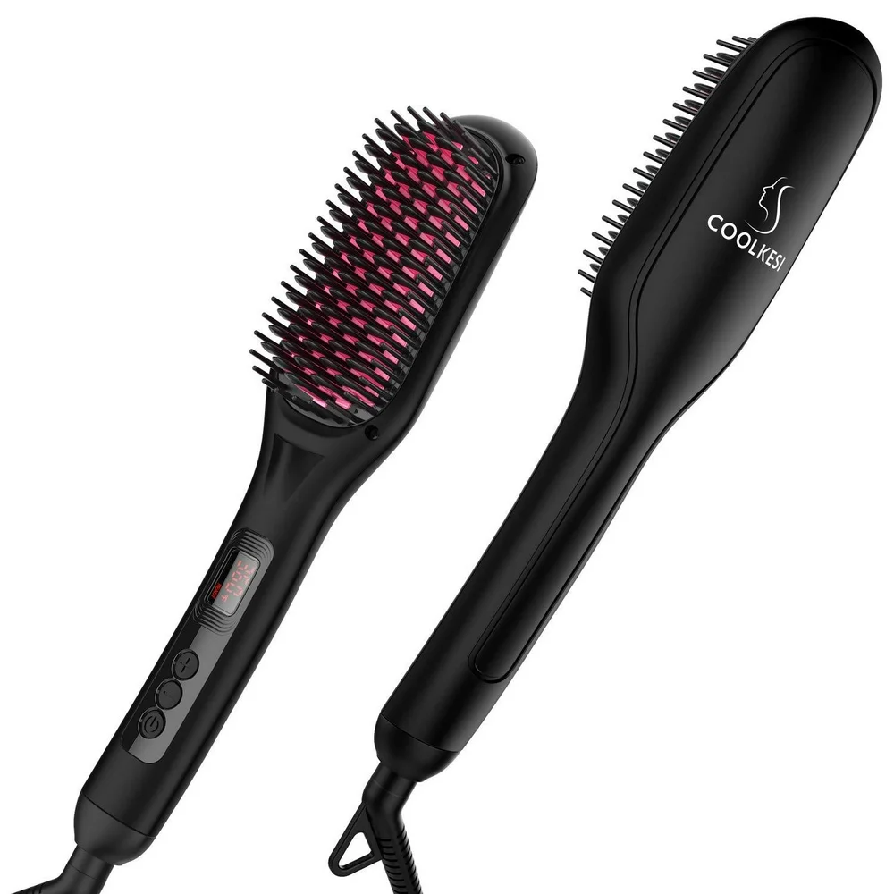 brush hair straightener