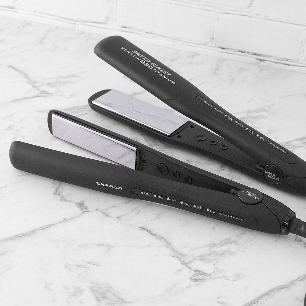 titanium hair straightener