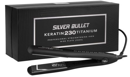 titanium hair straightener