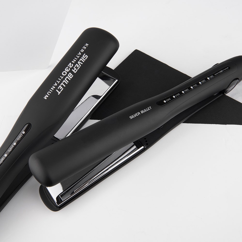 titanium hair straightener