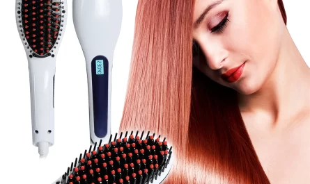 brush hair straightener