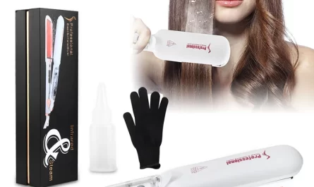 infrared hair straightener