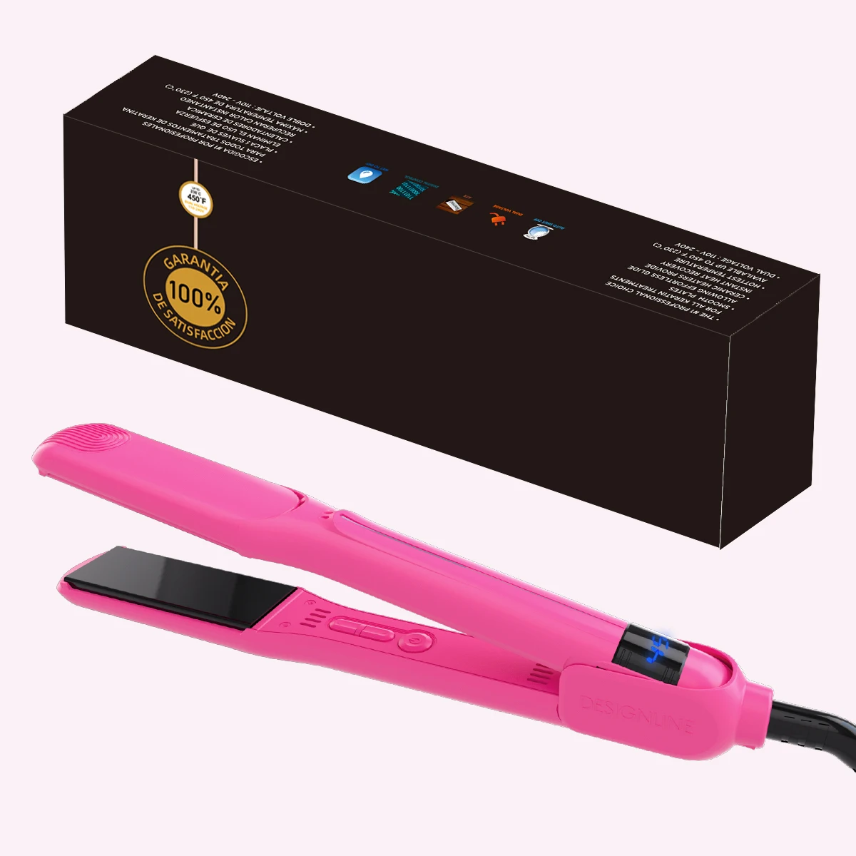 infrared hair straightener