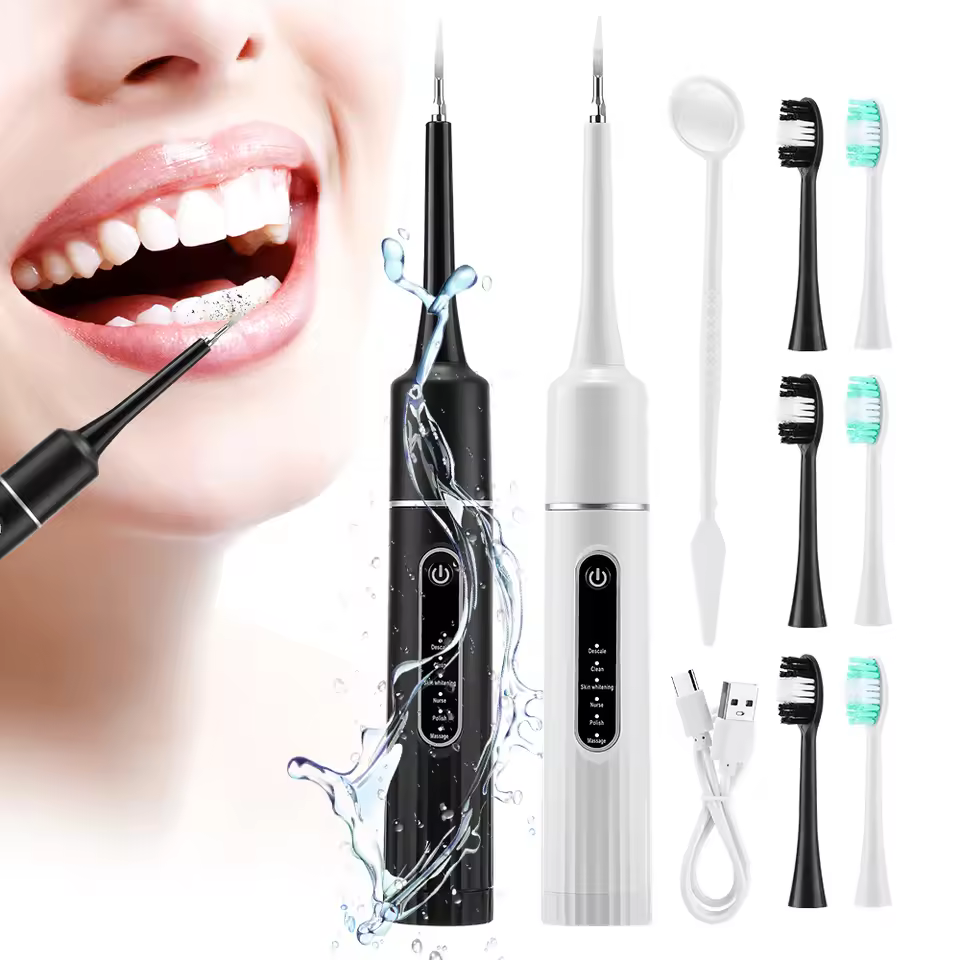 Electric Toothbrush with Water Flosser: Oral Care Routine