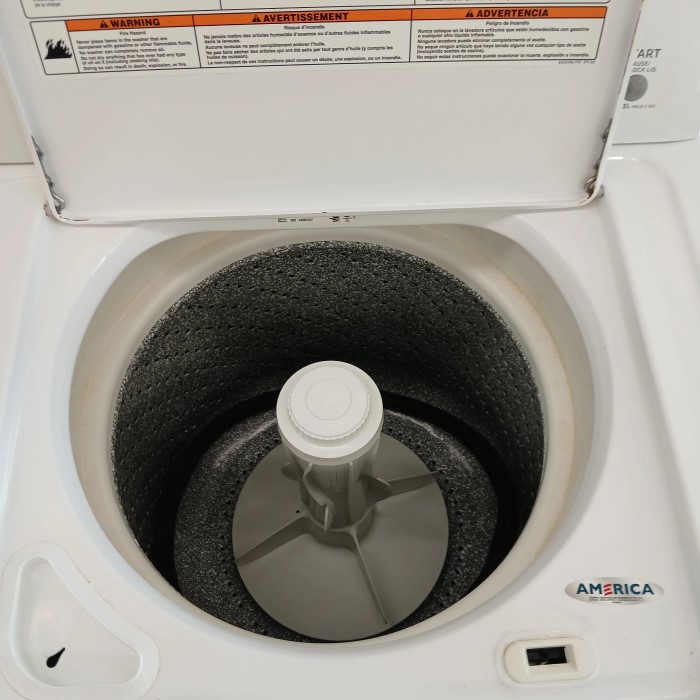top load washer with agitator
