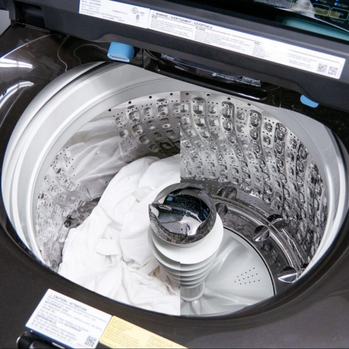top load washer with agitator